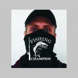 Fishing Champion univerzálna elastická multifunkčná šatka vhodná na prekritie úst a nosa aj na turistiku pre chladenie krku v horúcom počasí